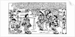 Matsukaze and Murasame, 1684-1688. by Hishikawa Moronobu