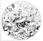 Illustration from the fairy tale The Water-Babies, by Charles Kingsley, 1863. by Noel Paton