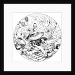 Illustration from the fairy tale The Water-Babies, by Charles Kingsley, 1863. by Noel Paton