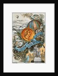 The Montgolfier brothers, French ballooning pioneers, (1890s). by Anonymous