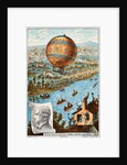 First aerial voyage of Pilâtre de Rozier and dArlandes, Paris, France, 1783 (1890s). by Anonymous