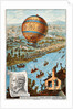 First aerial voyage of Pilâtre de Rozier and dArlandes, Paris, France, 1783 (1890s). by Anonymous