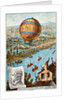 First aerial voyage of Pilâtre de Rozier and dArlandes, Paris, France, 1783 (1890s). by Anonymous