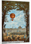 First aerial voyage by Charles and Robert, Paris, France, 1783 (1890s). by Anonymous