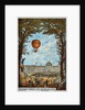 First aerial voyage by Charles and Robert, Paris, France, 1783 (1890s). by Anonymous