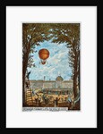 First aerial voyage by Charles and Robert, Paris, France, 1783 (1890s). by Anonymous