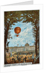 First aerial voyage by Charles and Robert, Paris, France, 1783 (1890s). by Anonymous
