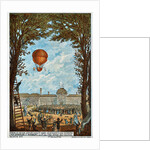 First aerial voyage by Charles and Robert, Paris, France, 1783 (1890s). by Anonymous