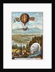 First attempt by Guyton de Morveau to direct a balloon, Dijon, France, 1784 (1890s). by Anonymous