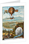 First attempt by Guyton de Morveau to direct a balloon, Dijon, France, 1784 (1890s). by Anonymous