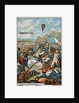 The balloon Entreprenant, flown by Coutelle, at the Battle of Fleurus, 1794 (1890s) by Anonymous