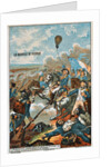 The balloon Entreprenant, flown by Coutelle, at the Battle of Fleurus, 1794 (1890s) by Anonymous