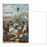 The balloon Entreprenant, flown by Coutelle, at the Battle of Fleurus, 1794 (1890s) by Anonymous