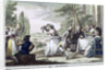 Il Ballo (The Dance), 1790. by Giuseppe Piattoli