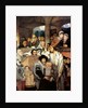 Jews praying in the Synagogue on Yom Kippur, 1878. by Maurycy Gottlieb