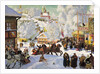 Shrovetide, 1919. by Boris Mikhajlovich Kustodiev