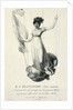 Portrait of French balloonist Sophie Blanchard during her flight in Milan, Italy, 1811 by Luigi Rados