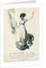 Portrait of French balloonist Sophie Blanchard during her flight in Milan, Italy, 1811 by Luigi Rados