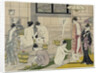 The Bathhouse Women, 1790s. by Torii Kiyonaga