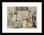 The Bathhouse Women, 1790s. by Torii Kiyonaga