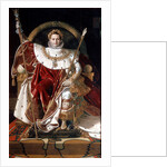 Napoleon on his Imperial Throne, 1804 by Napoleon Bonaparte I