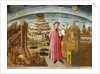 Dante and the Divine Comedy (The Comedy Illuminating Florence) by Domenico di Michelino