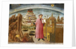 Dante and the Divine Comedy (The Comedy Illuminating Florence) by Domenico di Michelino