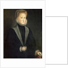 Anna of Austria, Queen consort of Philip II of Spain and Portugal, 1573. by Sofonisba Anguissola