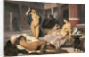 Greek Interior (sketch), 1848. by Jean-Leon Gerome