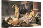 Greek Interior (sketch), 1848. by Jean-Leon Gerome