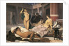 Greek Interior (sketch), 1848. by Jean-Leon Gerome