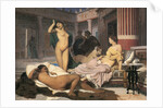 Greek Interior (sketch), 1848. by Jean-Leon Gerome