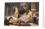 Greek Interior (sketch), 1848. by Jean-Leon Gerome