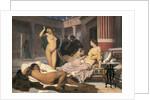 Greek Interior (sketch), 1848. by Jean-Leon Gerome