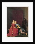 Paolo and Francesca, 1819. by Jean-Auguste-Dominique Ingres