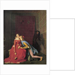 Paolo and Francesca, 1819. by Jean-Auguste-Dominique Ingres