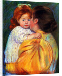 Maternal Kiss, 1896. by Mary Cassatt