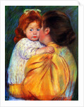 Maternal Kiss, 1896. by Mary Cassatt