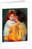 Maternal Kiss, 1896. by Mary Cassatt