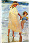 The Two Sisters, 1909. by Joaquin Sorolla y Bastida