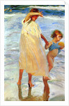 The Two Sisters, 1909. by Joaquin Sorolla y Bastida