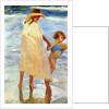 The Two Sisters, 1909. by Joaquin Sorolla y Bastida