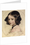 Princess Clotilde of Saxe-Coburg and Gotha,, 1855. by Franz Xaver Winterhalter
