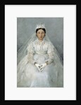 The Communicant, 1875. by Jules Bastien-Lepage