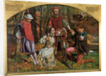 Valentine Rescuing Sylvia from Proteus by William Holman Hunt
