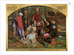 Valentine Rescuing Sylvia from Proteus by William Holman Hunt