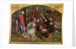 Valentine Rescuing Sylvia from Proteus by William Holman Hunt