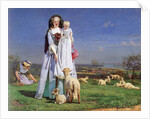 The Pretty Baa-Lambs, 1859. by Ford Madox Brown