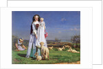 The Pretty Baa-Lambs, 1859. by Ford Madox Brown