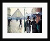 Paris Street; Rainy Day, 1877 by Gustave Caillebotte
